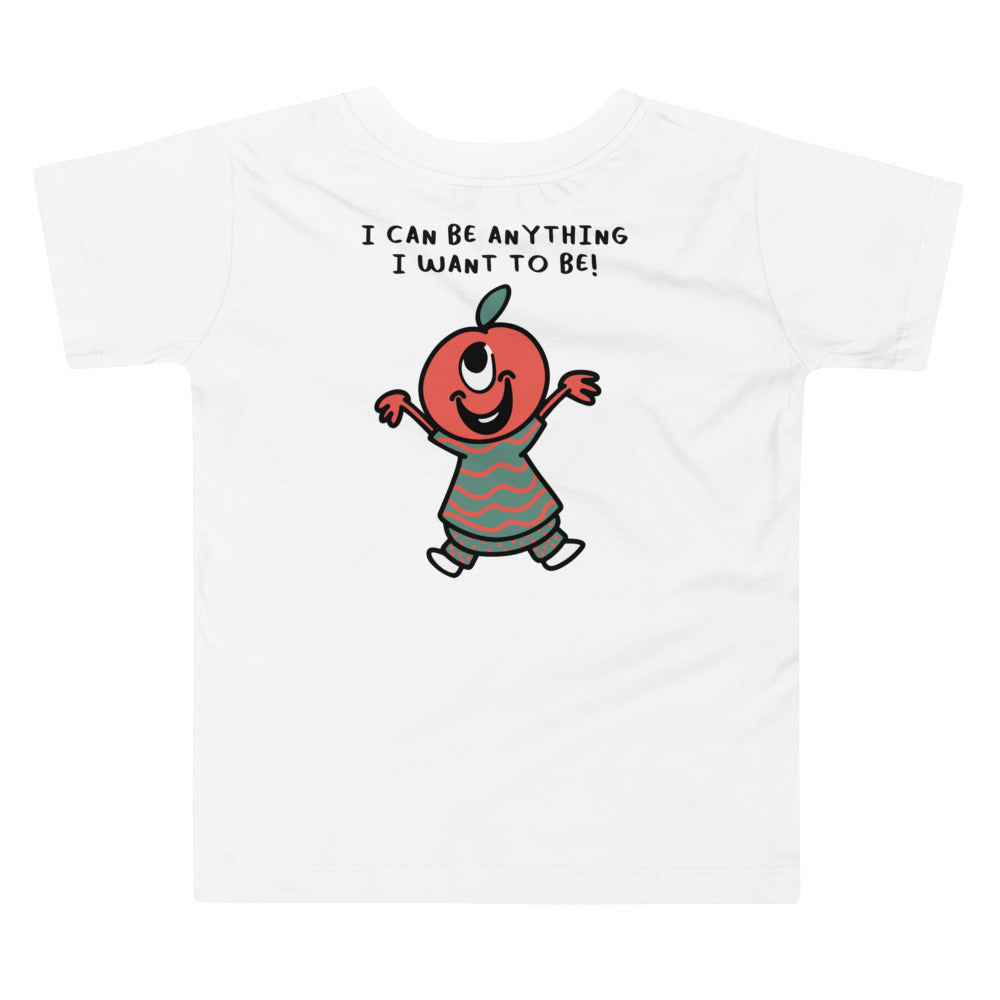 I AM SMALL BUT MIGHTY (GREEN) - Toddler Short Sleeve Tee
