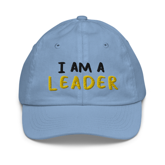 I AM A LEADER - Youth baseball cap
