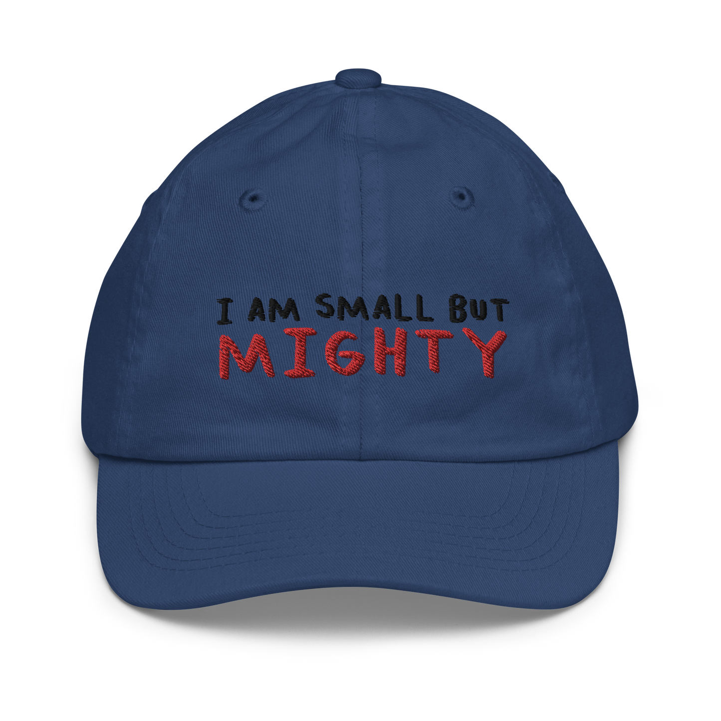 I AM SMALL BUT MIGHTY - Youth baseball cap
