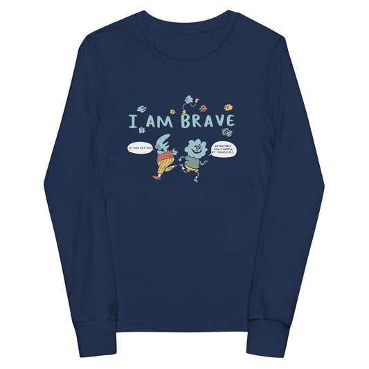 I AM BRAVE - Youth long sleeve tee