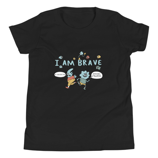 I AM BRAVE - Youth Short Sleeve T-Shirt