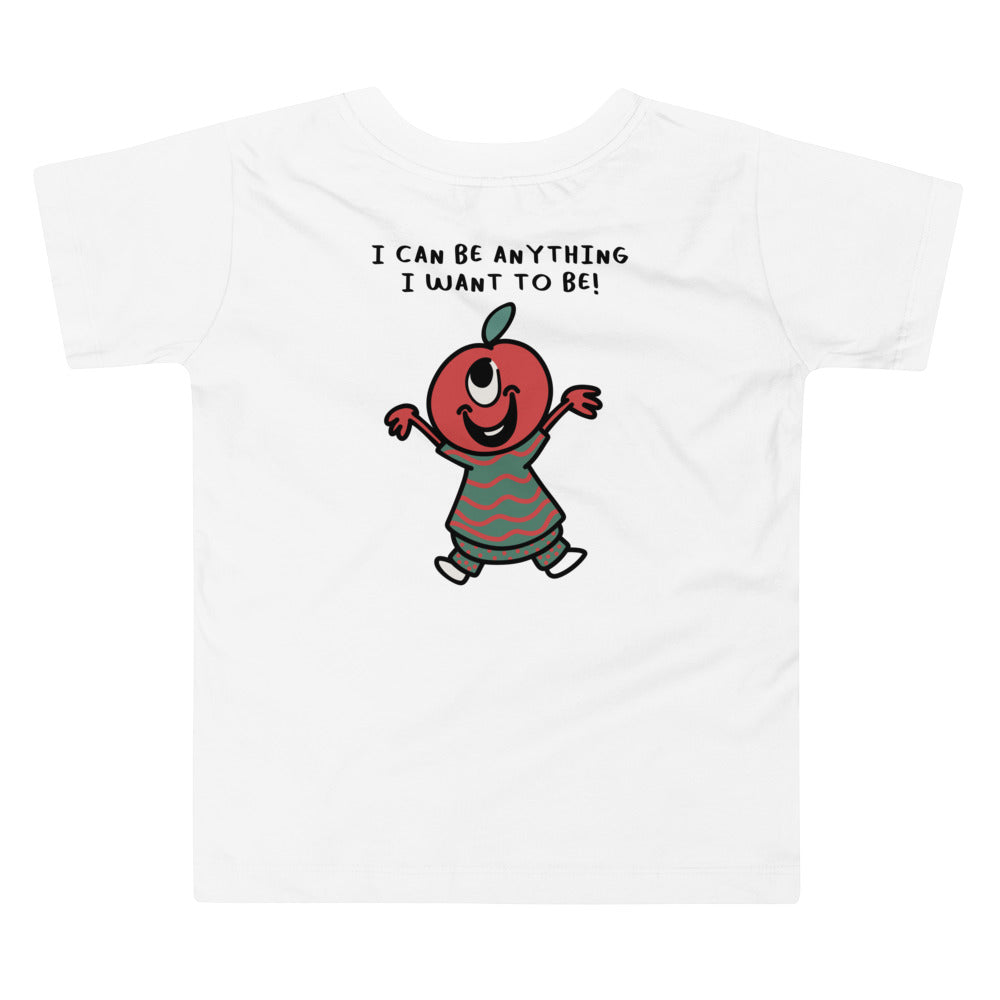 I AM SMALL BUT MIGHTY (RED) - Toddler Short Sleeve Tee