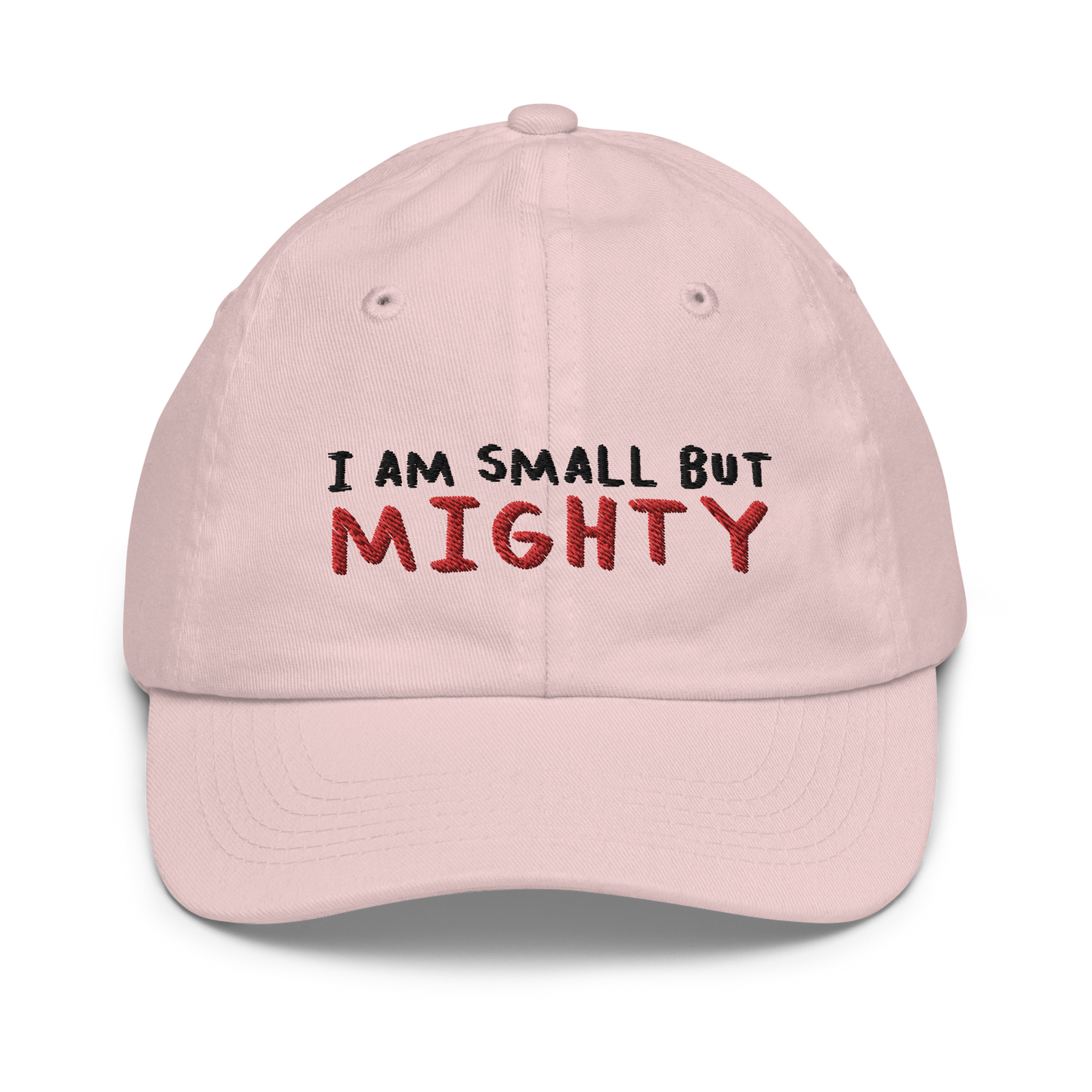 I AM SMALL BUT MIGHTY - Youth baseball cap