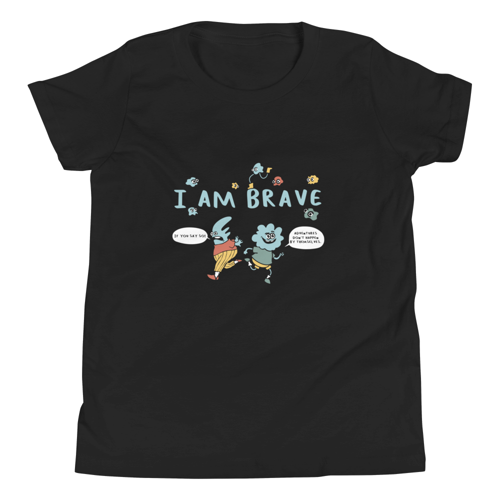 I AM BRAVE - Youth Short Sleeve T-Shirt