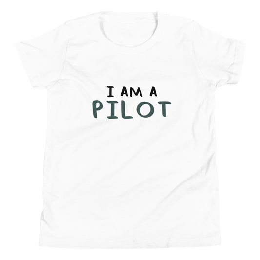 I AM A PILOT - Youth Short Sleeve T-Shirt